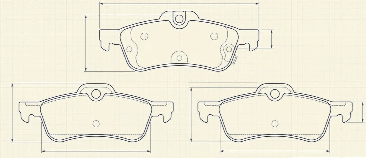 BRAKE PAD DB2309